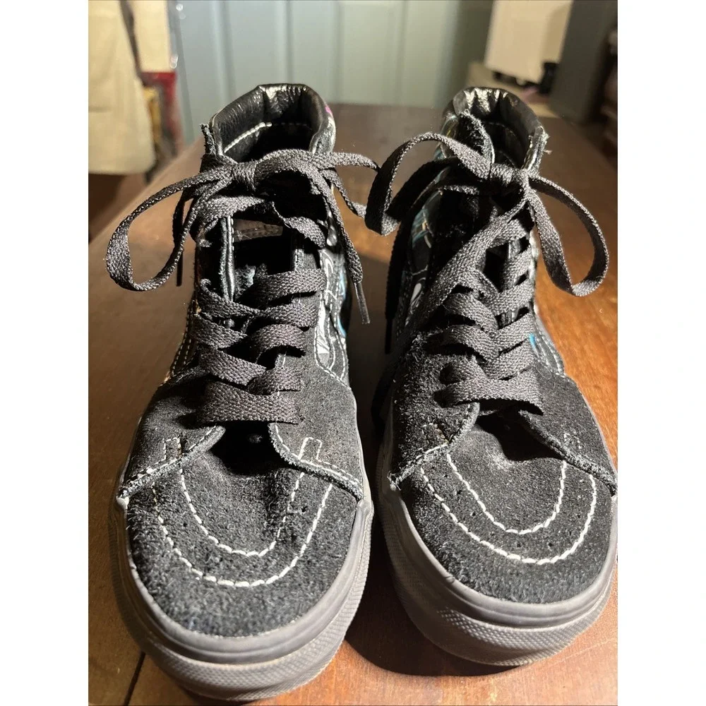 Disney x Vans Sk8-‎ High Villains Sz 3.5 Men's, Woman's Sz 5. Kids Skateboarding